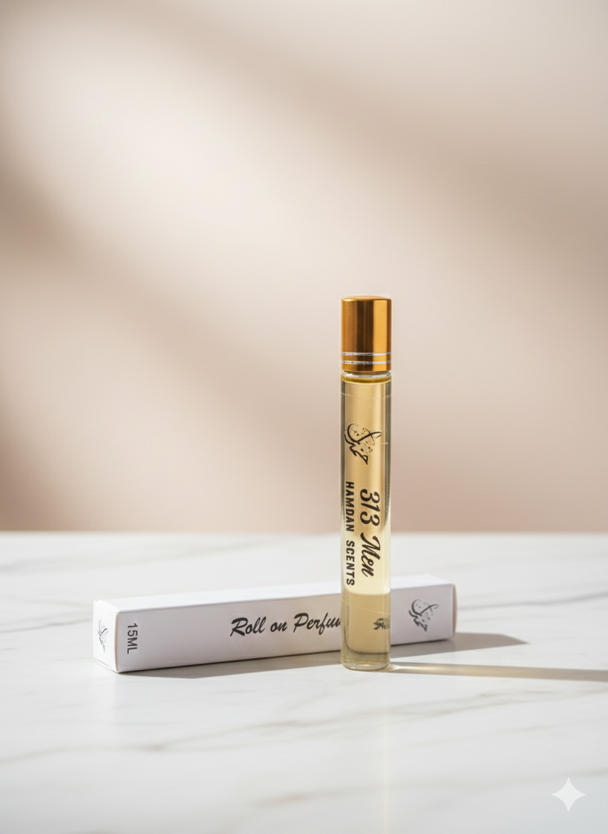 313 MEN ROLL-ON PERFUME 💎  CREED AVENTUS