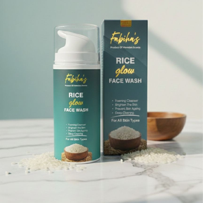 FABIHA’S Rice Glow Face Wash – 100 ml